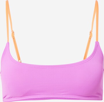 Cotton On Body Bikini top in Purple: front