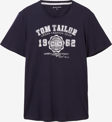 TOM TAILOR T-shirt i blå: framsida