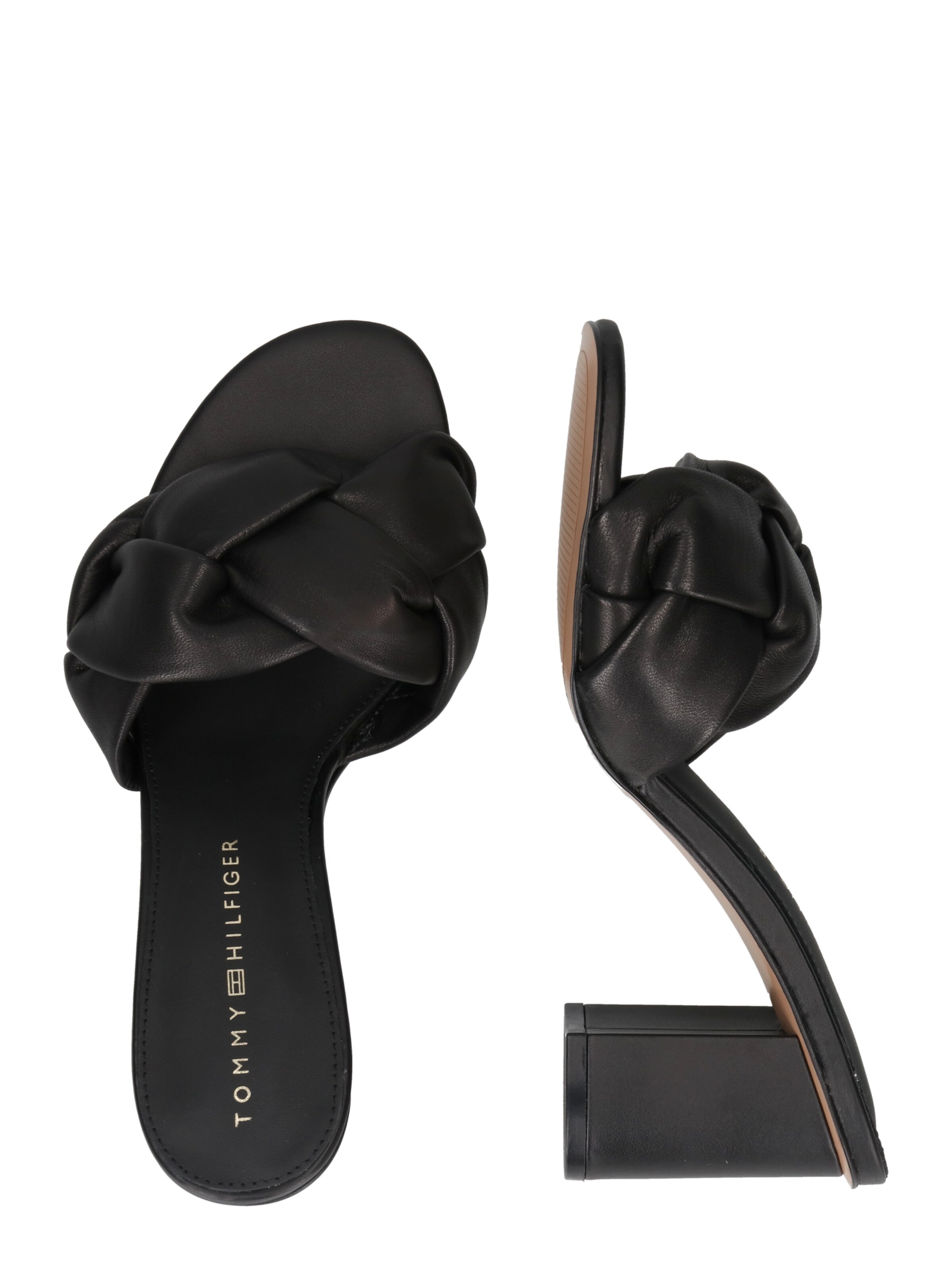 Frauen Sandalen TOMMY HILFIGER Sandale in Schwarz - GC48682 Frauen Sandalen TOMMY HILFIGER Sandale in Schwarz - GC48682