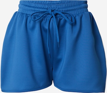 TOPSHOP Wide Leg Shorts in Blau: predná strana