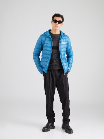 EA7 Emporio Armani Winterjas in Blauw