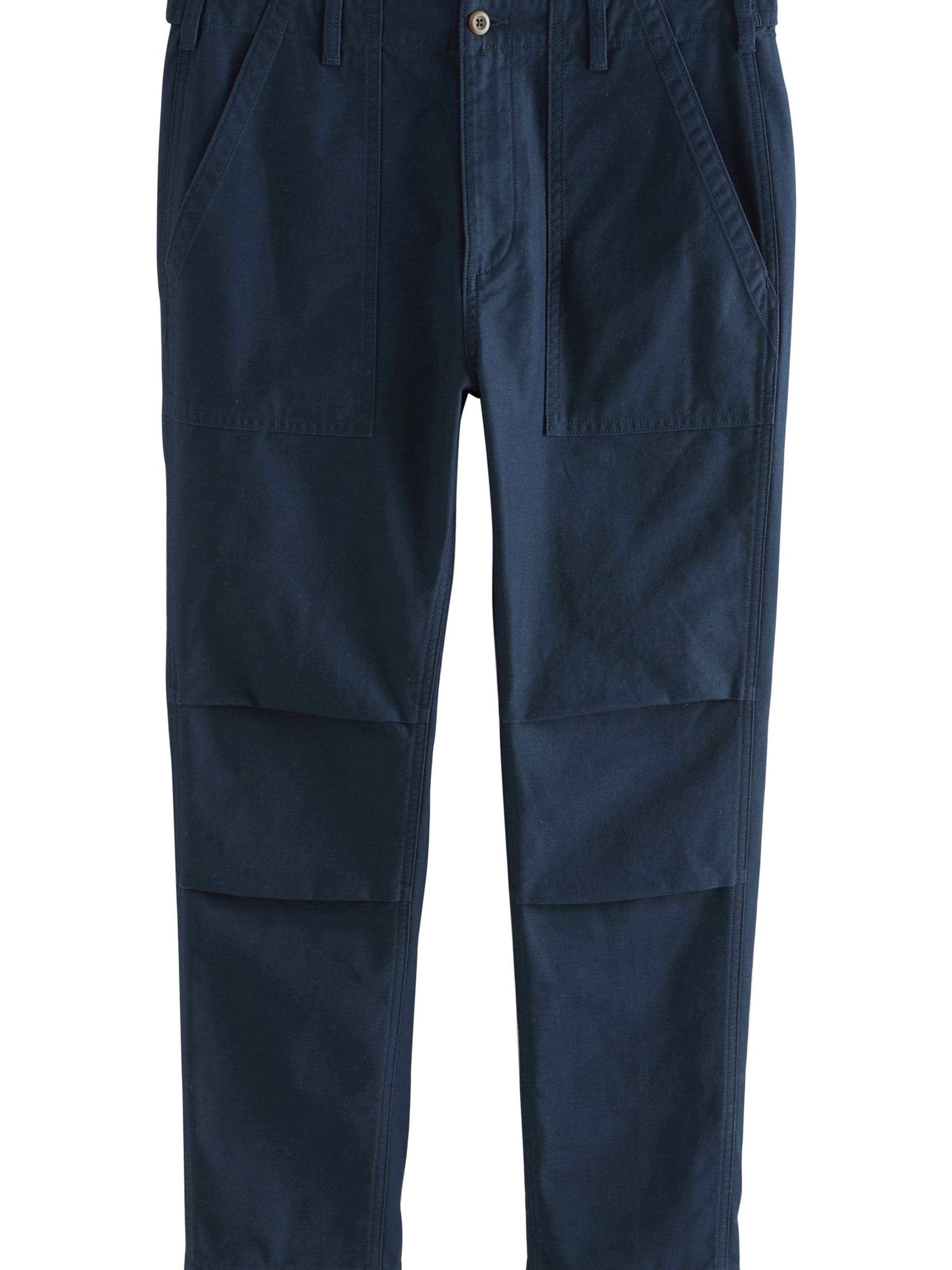 zils Next Vaļīgs piegriezums Bikses 'Workwear-Style': no priekšpuses