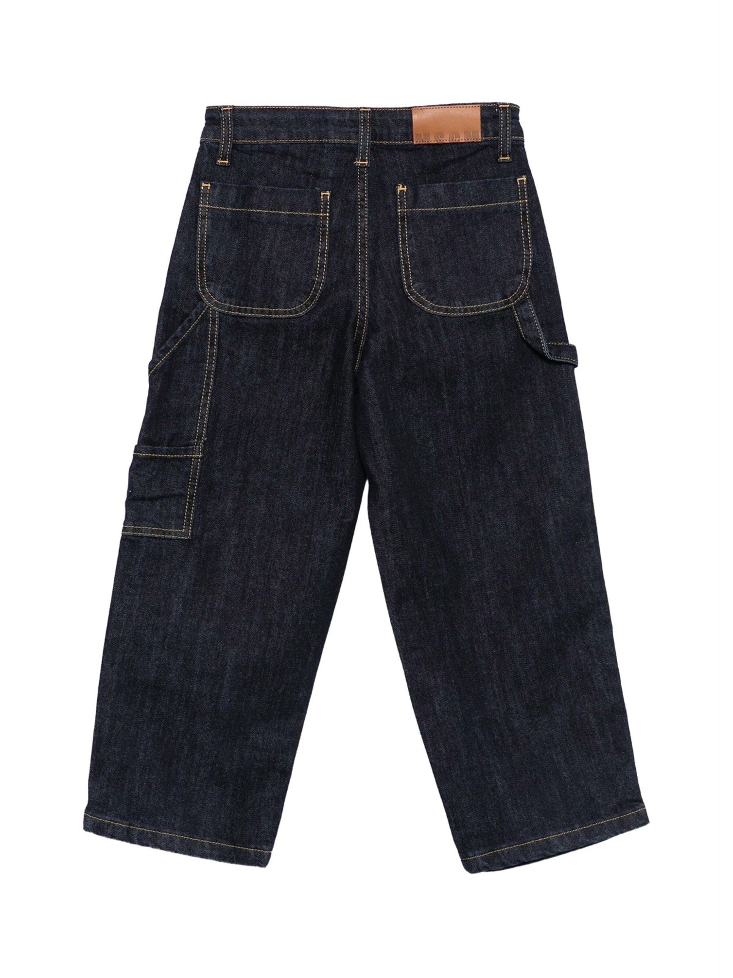 MSGM - Loosefit Vaquero en azul