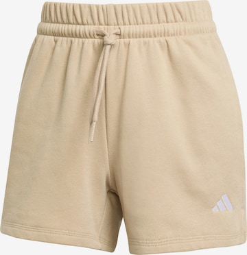 ADIDAS SPORTSWEAR Sports trousers in Beige: front