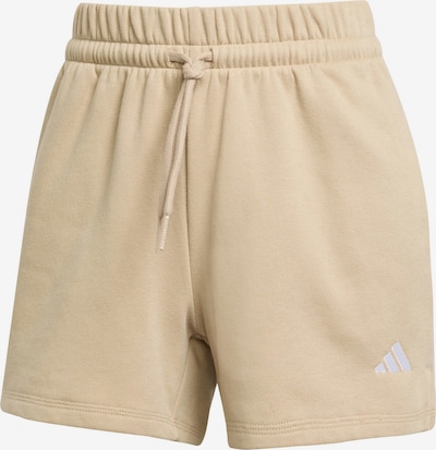 ADIDAS SPORTSWEAR Sportske hlače u bež / bijela, Pregled proizvoda