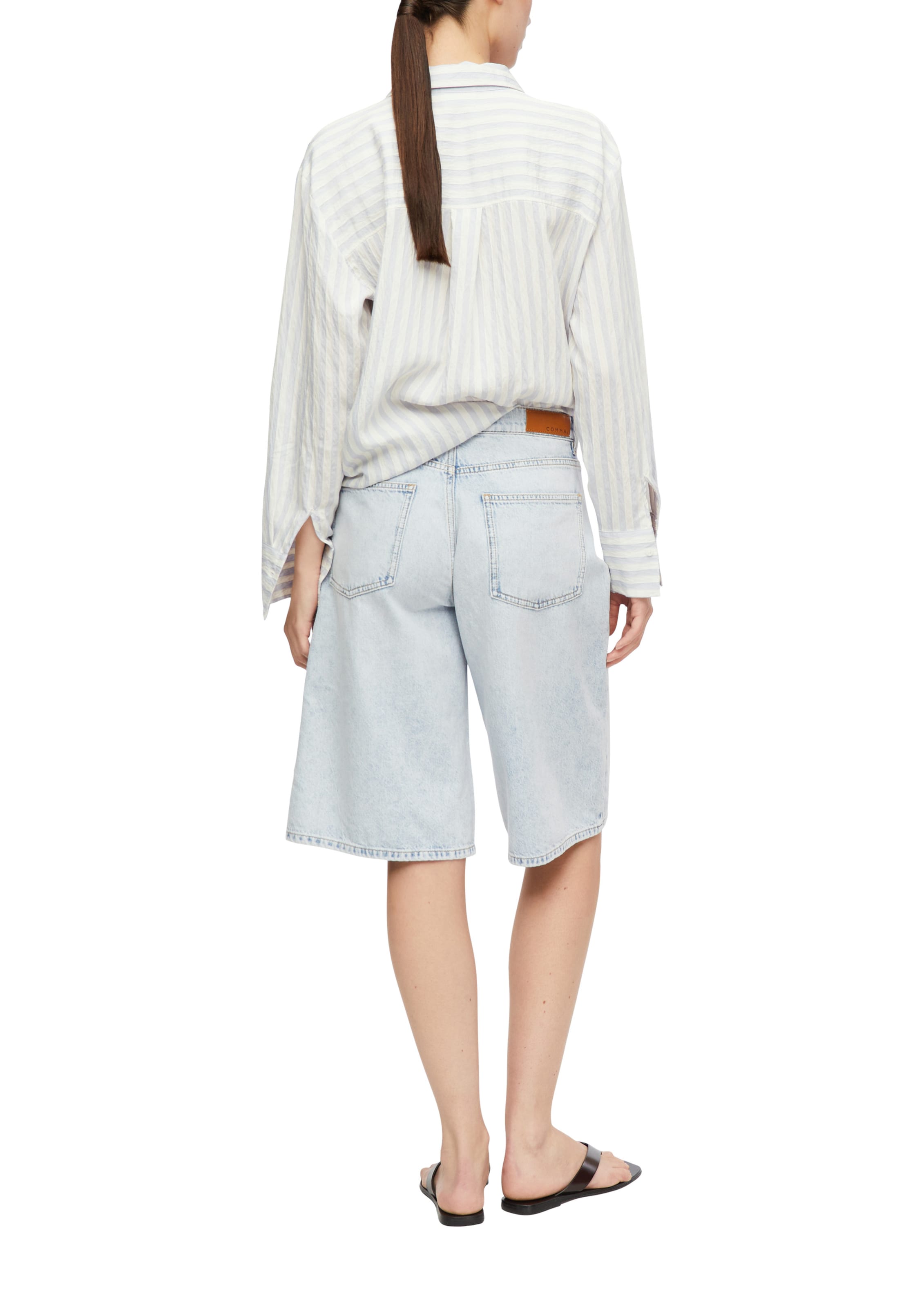 Wide Leg Jean COMMA en bleu