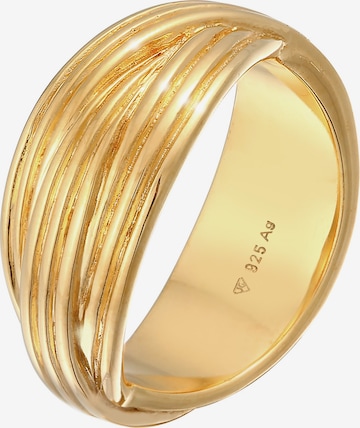 ELLI PREMIUM Ring in Gold: Vorderseite