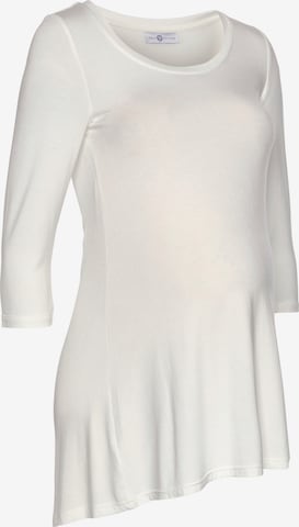 Neun Monate Tunic in White: front