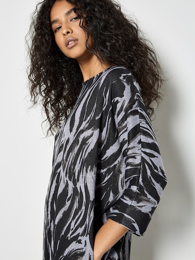 Apricot Jurk in de kleur Grijs / Zwart, Productweergave