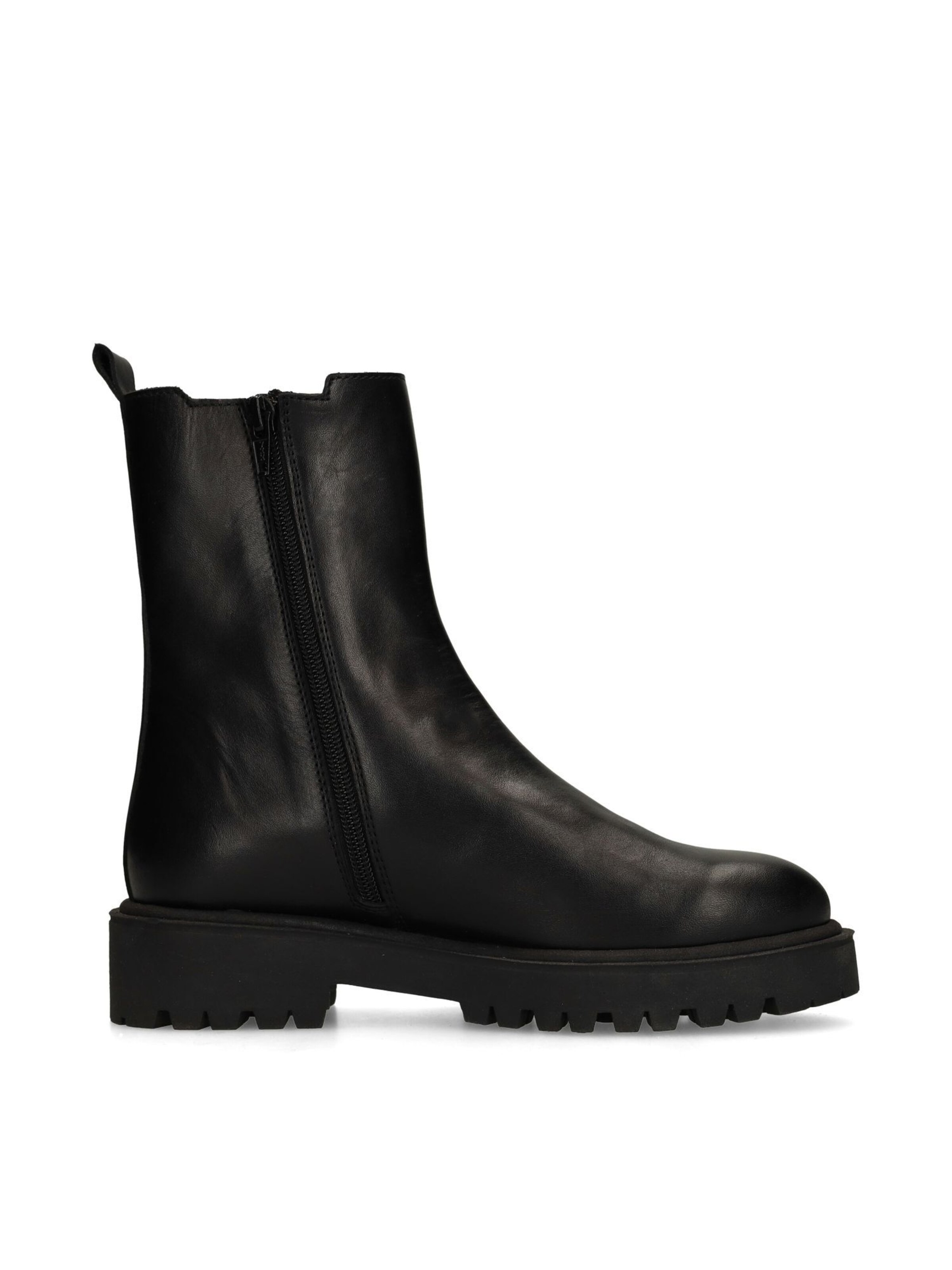 MANFIELD Chelsea boots in Zwart