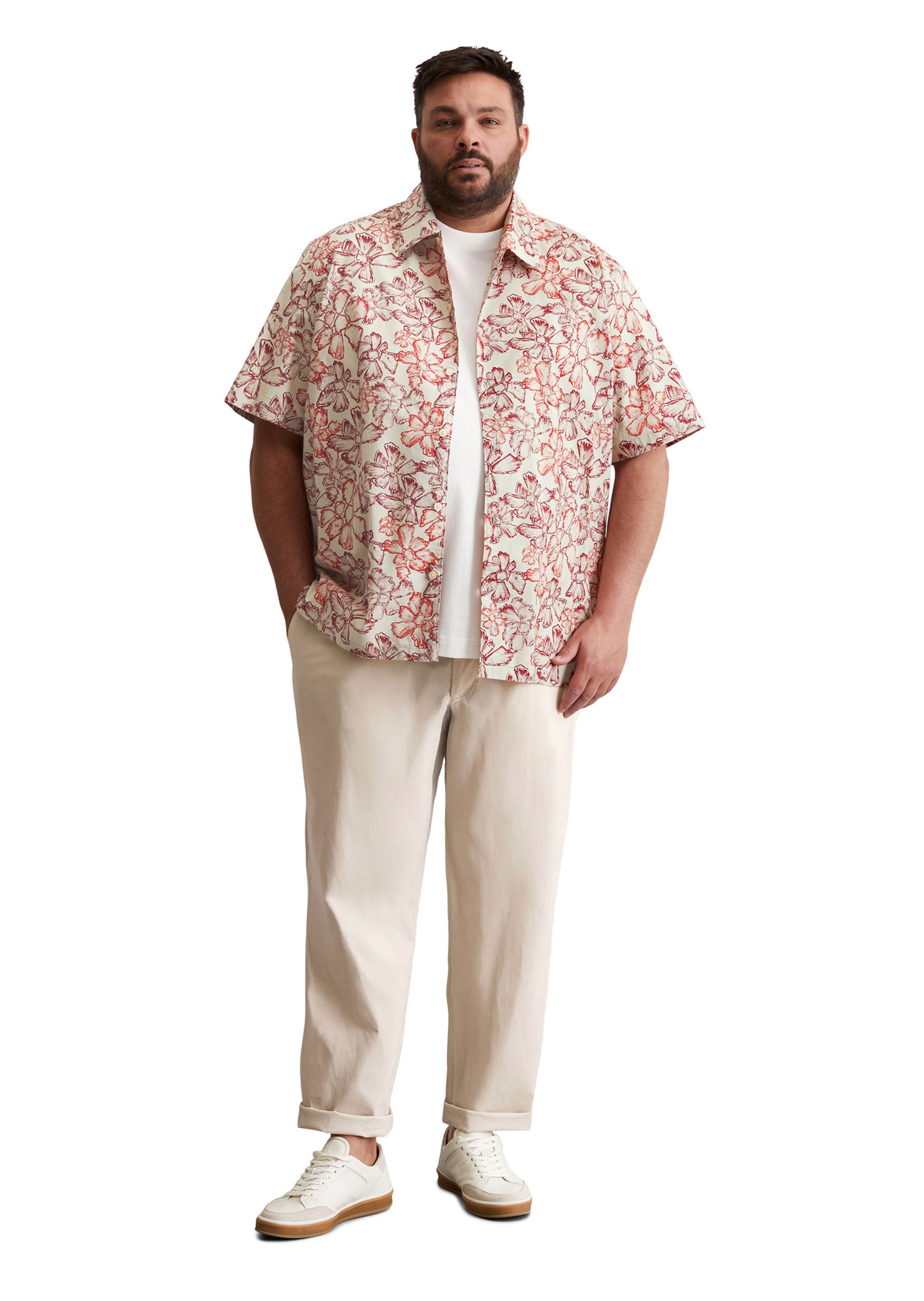 Marc O'Polo Regular Fit Hemd in Braun