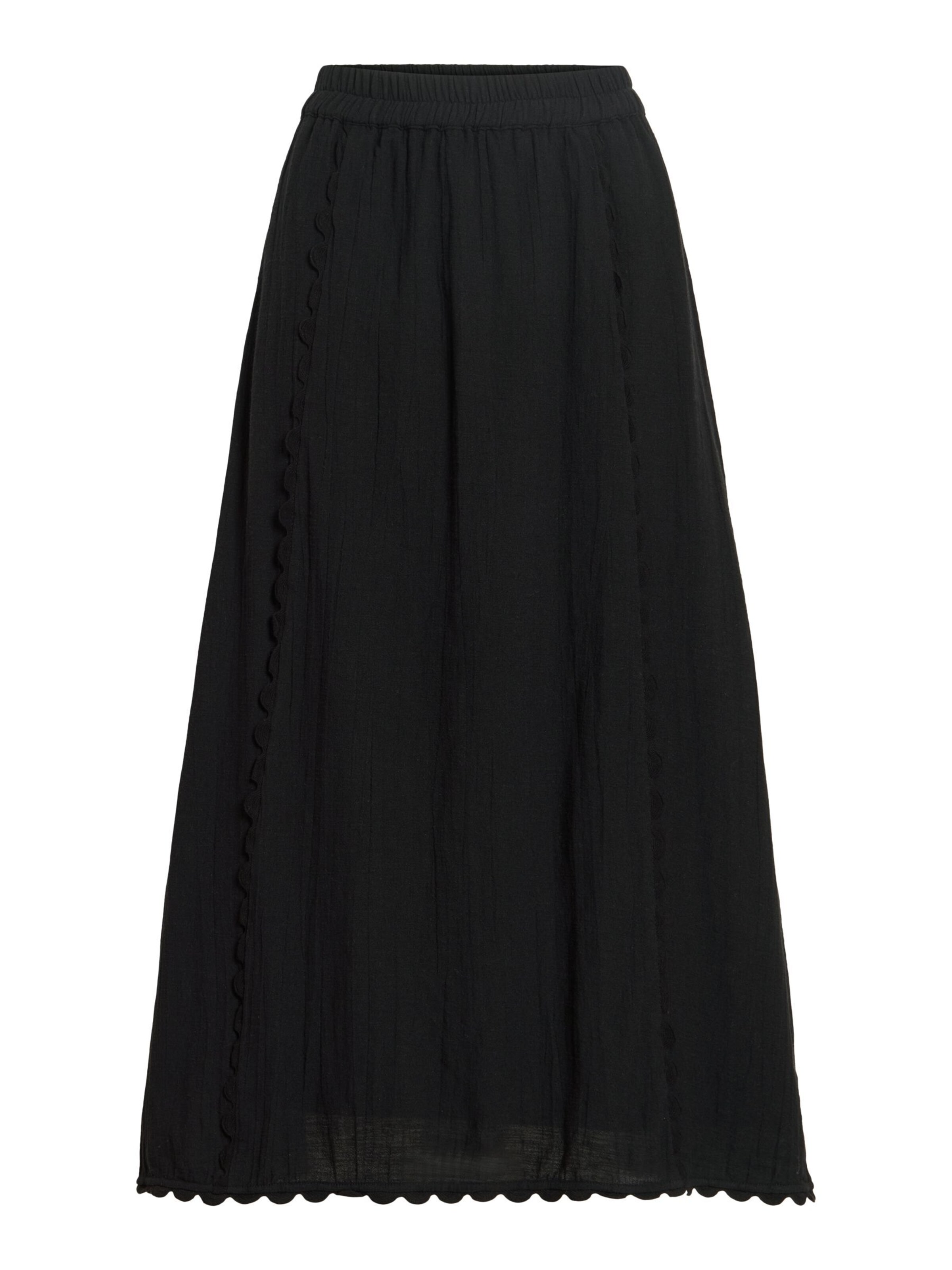 VILA Rok 'VIMindy' in Zwart: voorkant