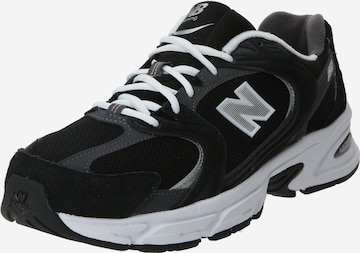 Sneaker bassa '530' di new balance in nero: frontale