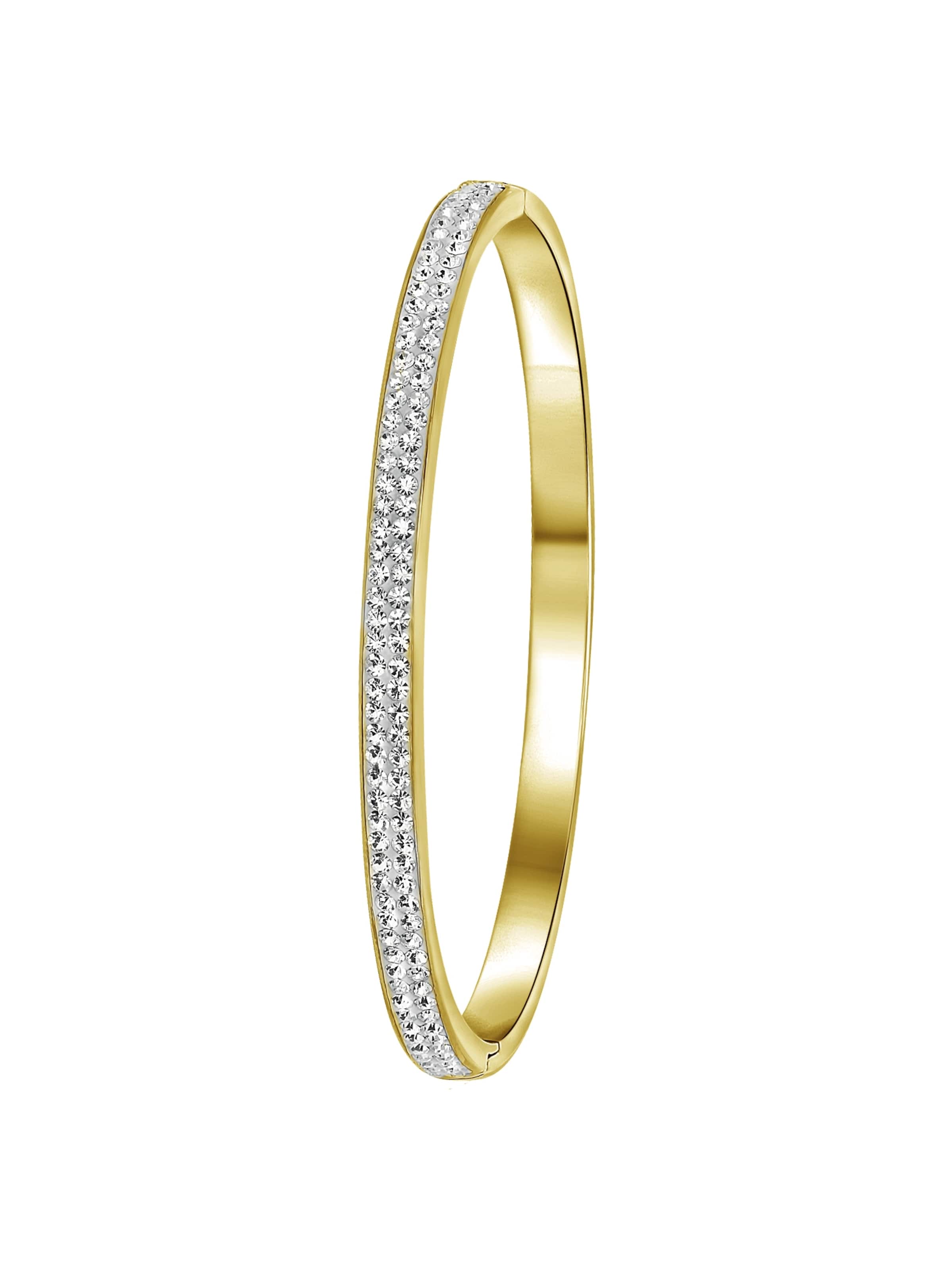 Lucardi Bracelet in Gold: front