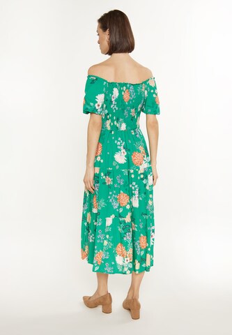 Usha - Vestido de verão 'Spring Summer' em verde