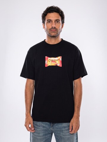 Maglietta 'S/S ROAD SIDE SNACK T-SHIRT BLACK' di Carhartt WIP in nero: frontale