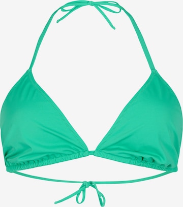Swim by Zizzi T-shirt bra Bikini Top 'SMIA' in Green: front