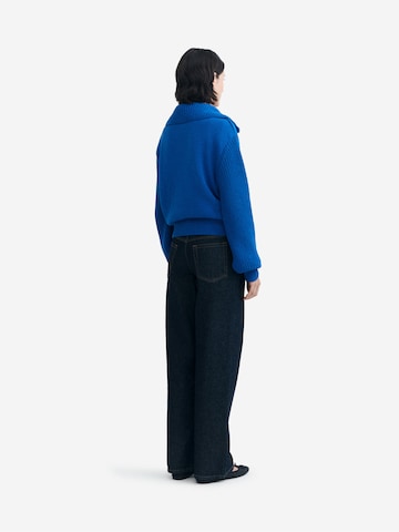 Thinking MU Pullover 'Tanit' in Blau
