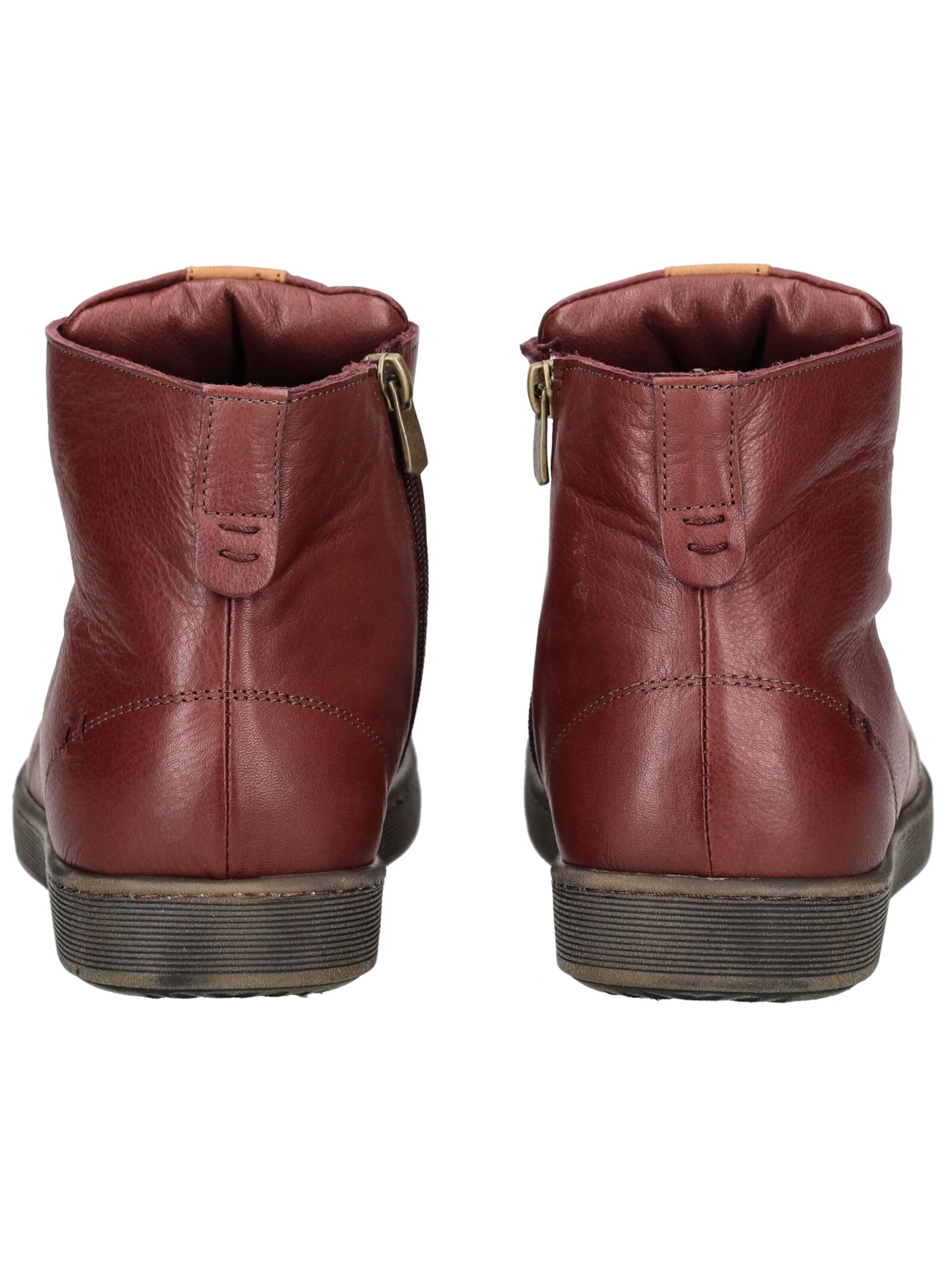 Stivaletto stringato di ANDREA CONTI in rosso