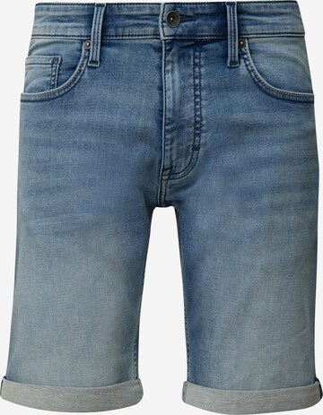 QS Regular Jeans in Blauw: voorkant