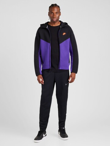 Nike Sportswear Tepláková bunda - fialová