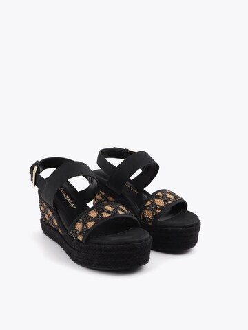 Sandales Lola Casademunt en noir