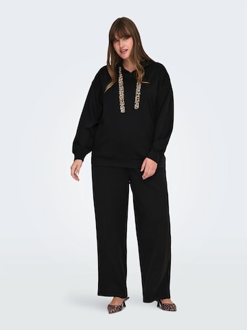 ONLY Carmakoma Mikina 'CARALINA' – černá