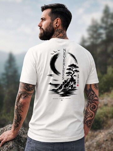 Neverless Shirt 'Spirit of Japan' in White