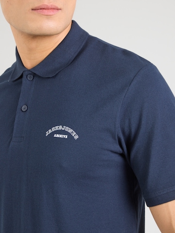JACK & JONES - Camiseta 'JJCOLLEGE' en azul