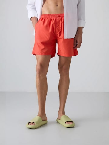 Tommy Life Regular Broek in Oranje