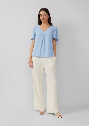 QS Blouse in Blauw