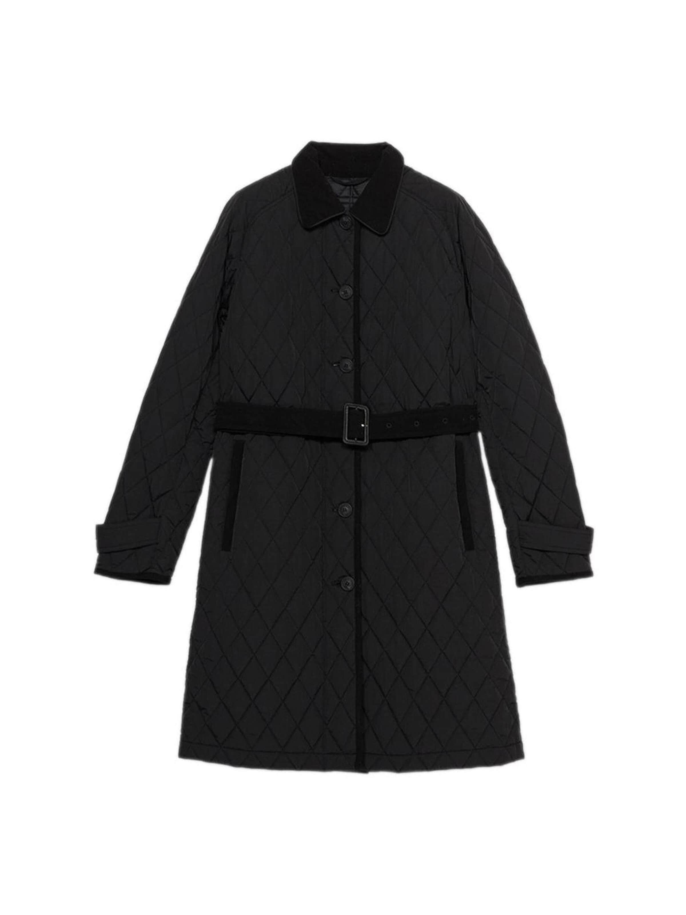 Giacca invernale di Trussardi in nero: frontale