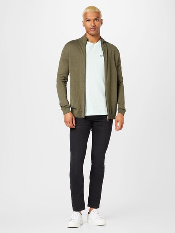 SELECTED HOMME - Ajuste regular Cárdigan 'SLHBerg' en verde