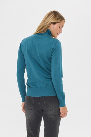 SAINT TROPEZ Pullover 'Mila' in Blau