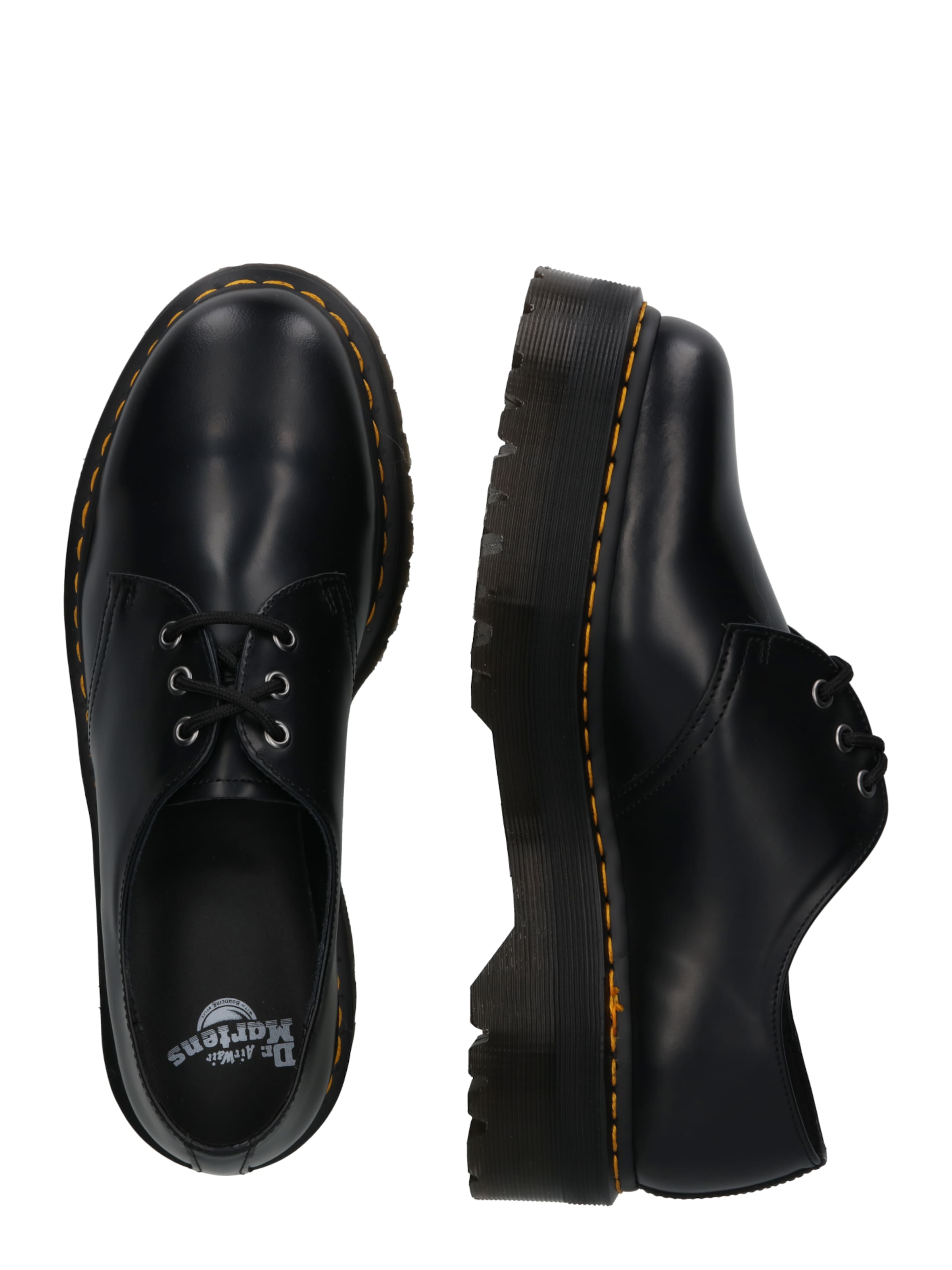 juoda Dr. Martens Batai su raišteliais '1461 Quad'