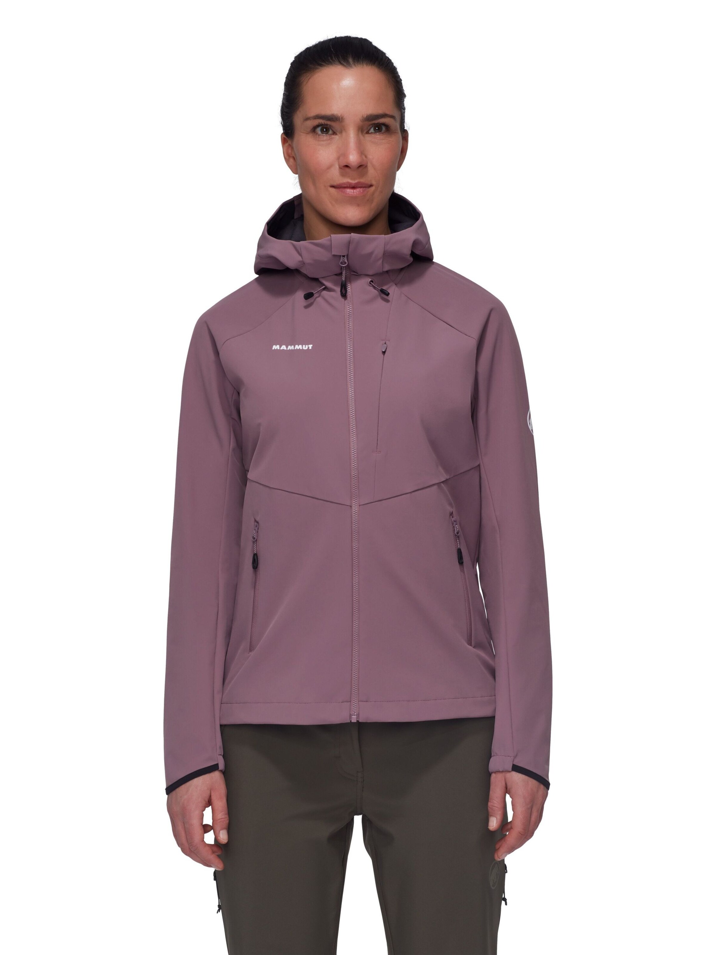 MAMMUT Outdoorjacke ‘Ultimate Comfort' in Lila: Vorderseite