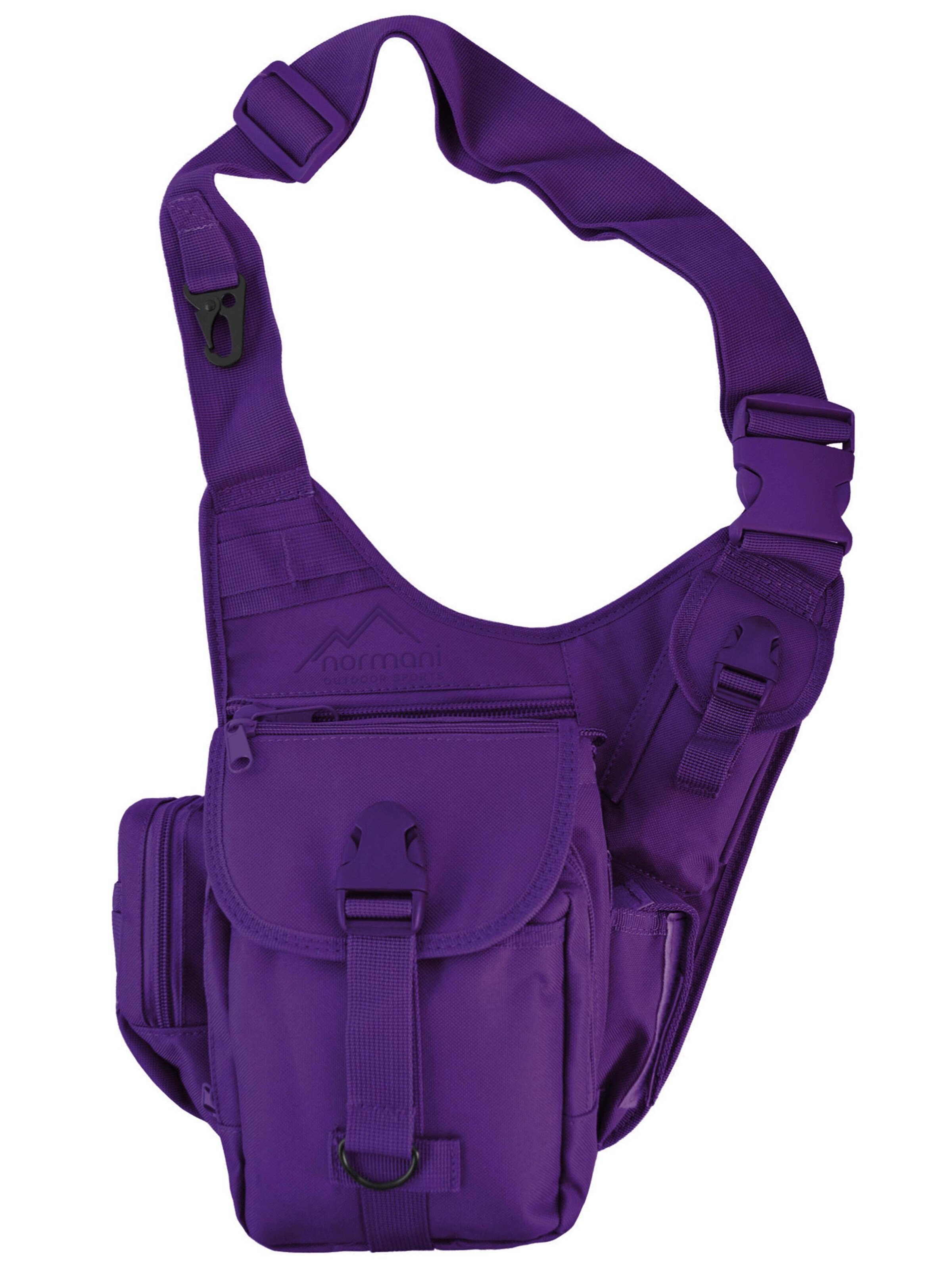 Sac à bandoulière normani en violet : devant