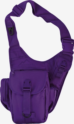 Sac à bandoulière normani en violet : devant