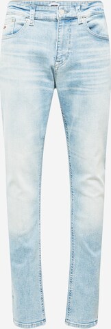 Tommy Jeans Slimfit Jeans 'AUSTIN SLIM TAPERED' in Blauw: voorkant