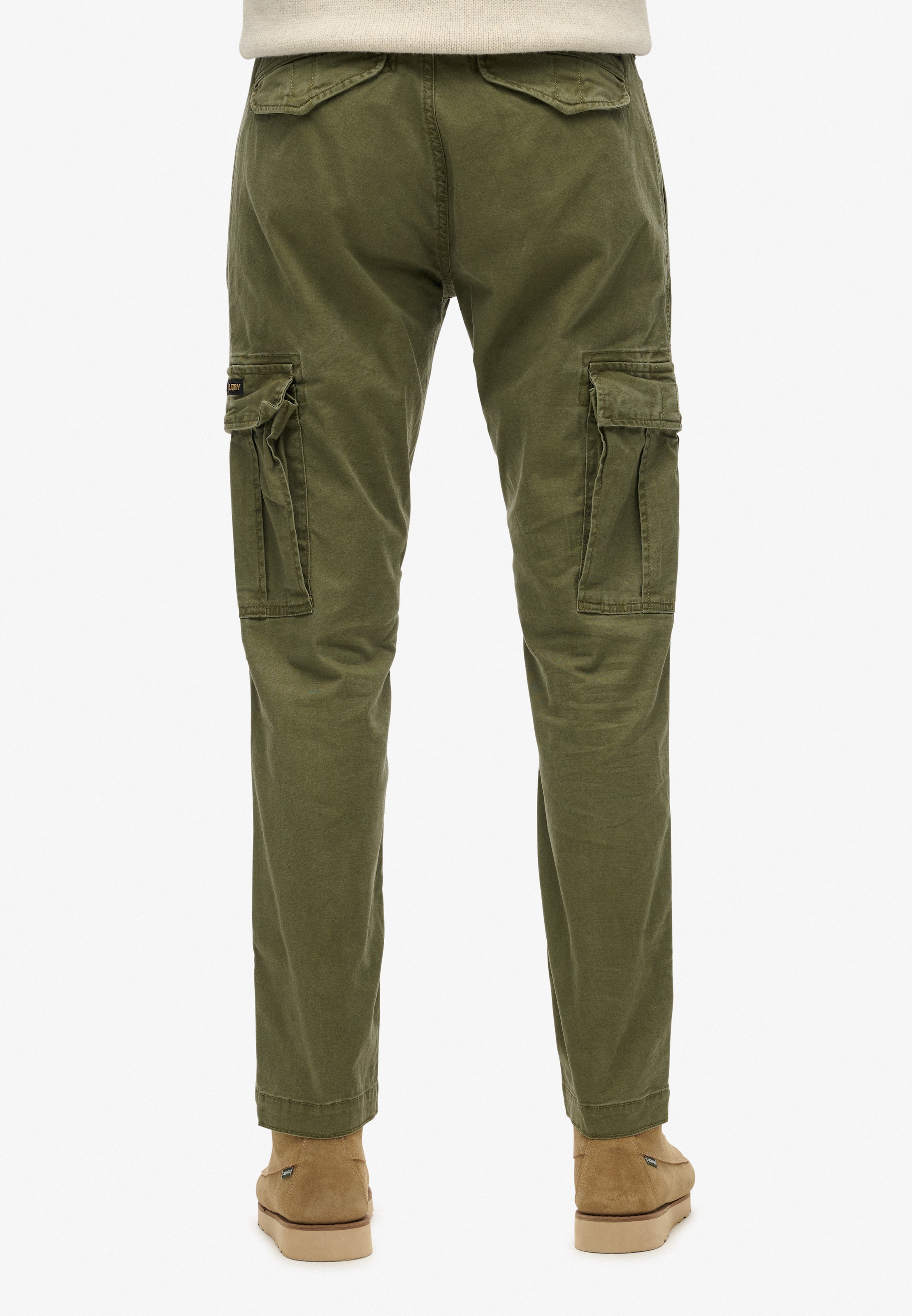 Regular Pantalon cargo Superdry & Co en vert