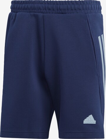 Regular Pantalon de sport ADIDAS SPORTSWEAR en bleu : devant