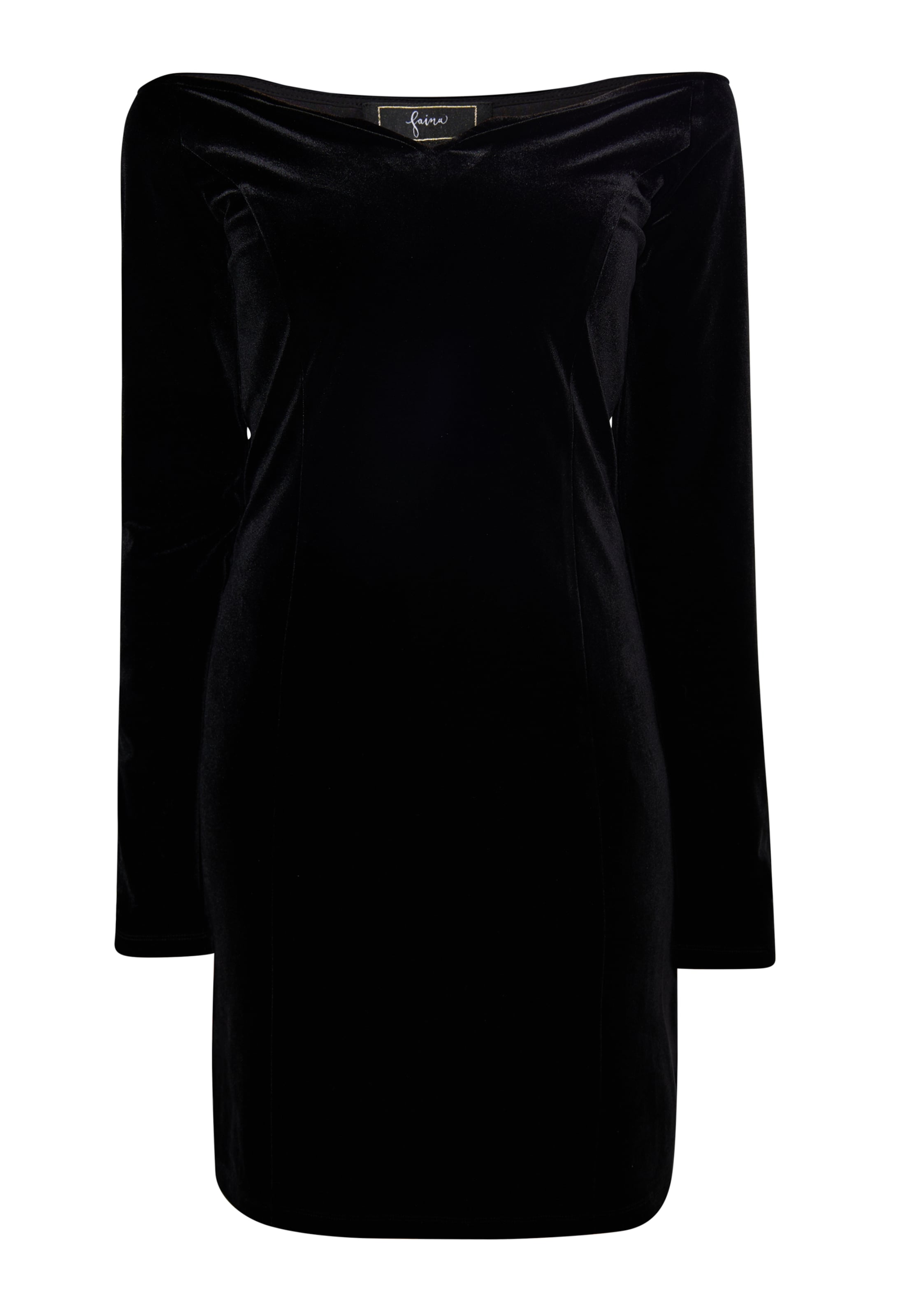 faina - Vestido de cocktail 'Caspio' em preto: frente