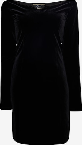 faina Cocktail Dress 'Caspio' in Black: front