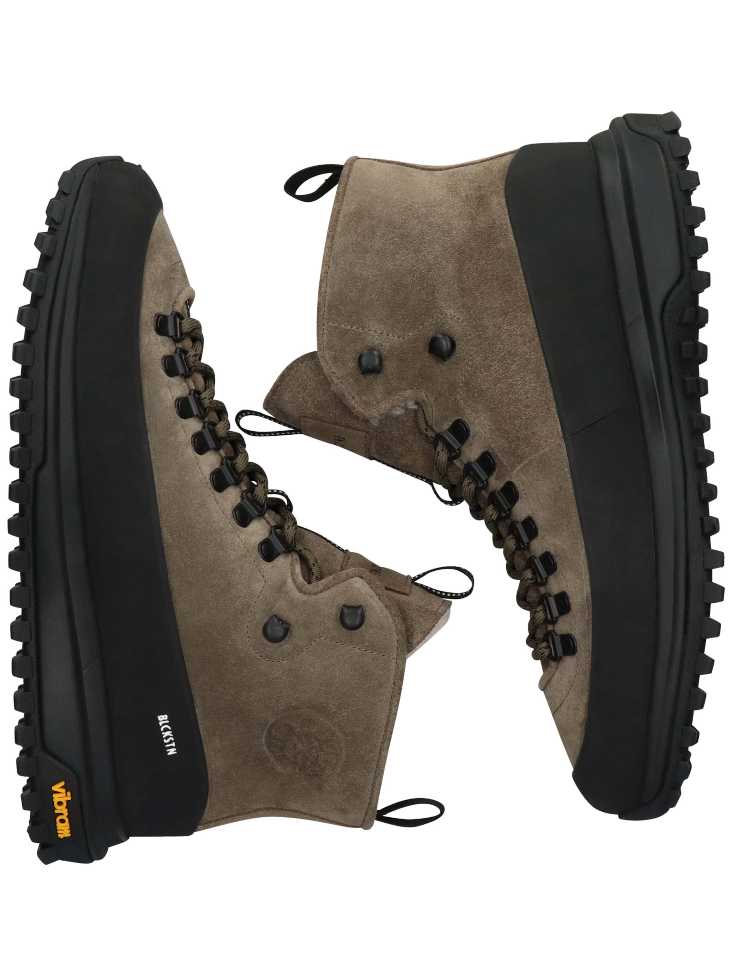 BLACKSTONE Lace-Up Boots 'V-Markhah - CG021' in Green