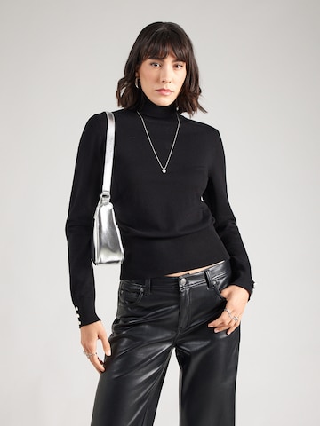 Morgan Tröja 'FLORIA' i svart: framsida