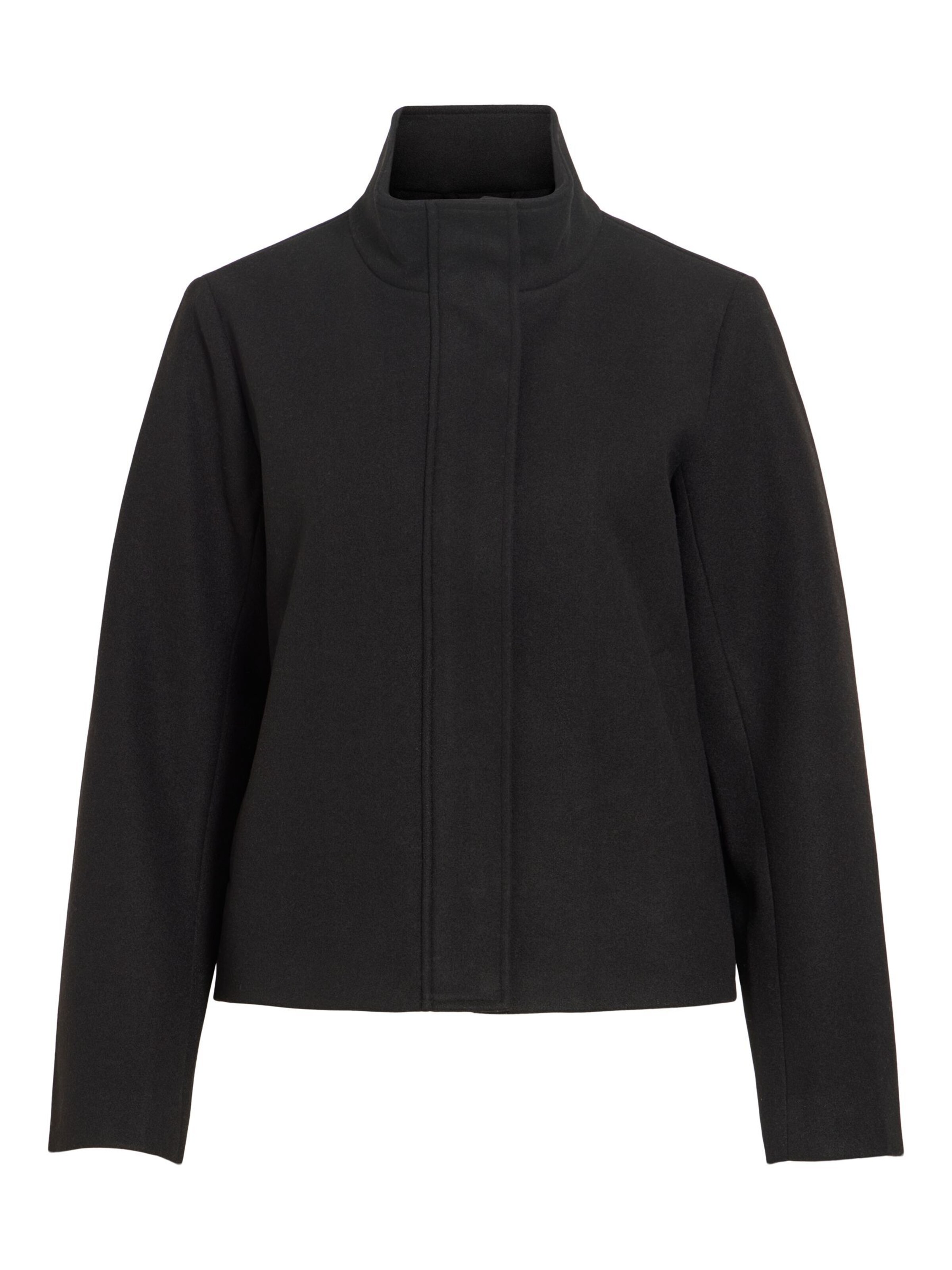 VILA - Chaqueta de entretiempo en negro: frente