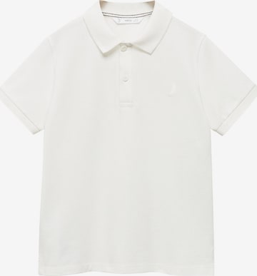 MANGO KIDS Shirt 'JAVIER6' in Beige: voorkant