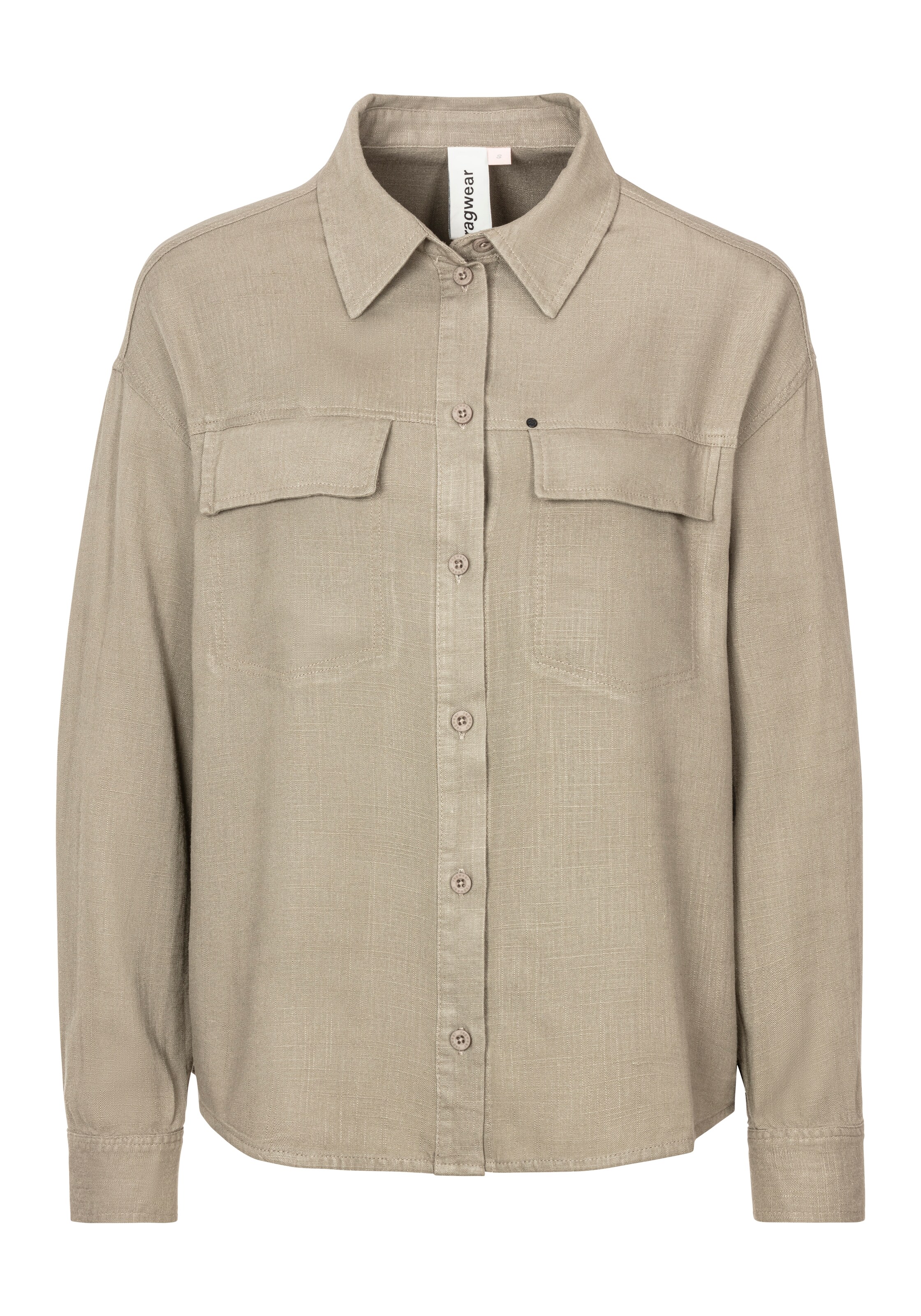 Ragwear Bluse in Grün: Vorderseite