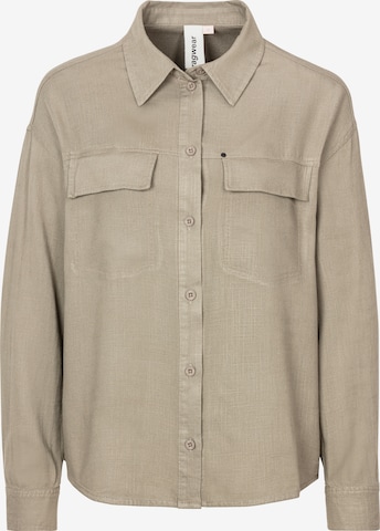 Ragwear Bluse in Grün: Vorderseite