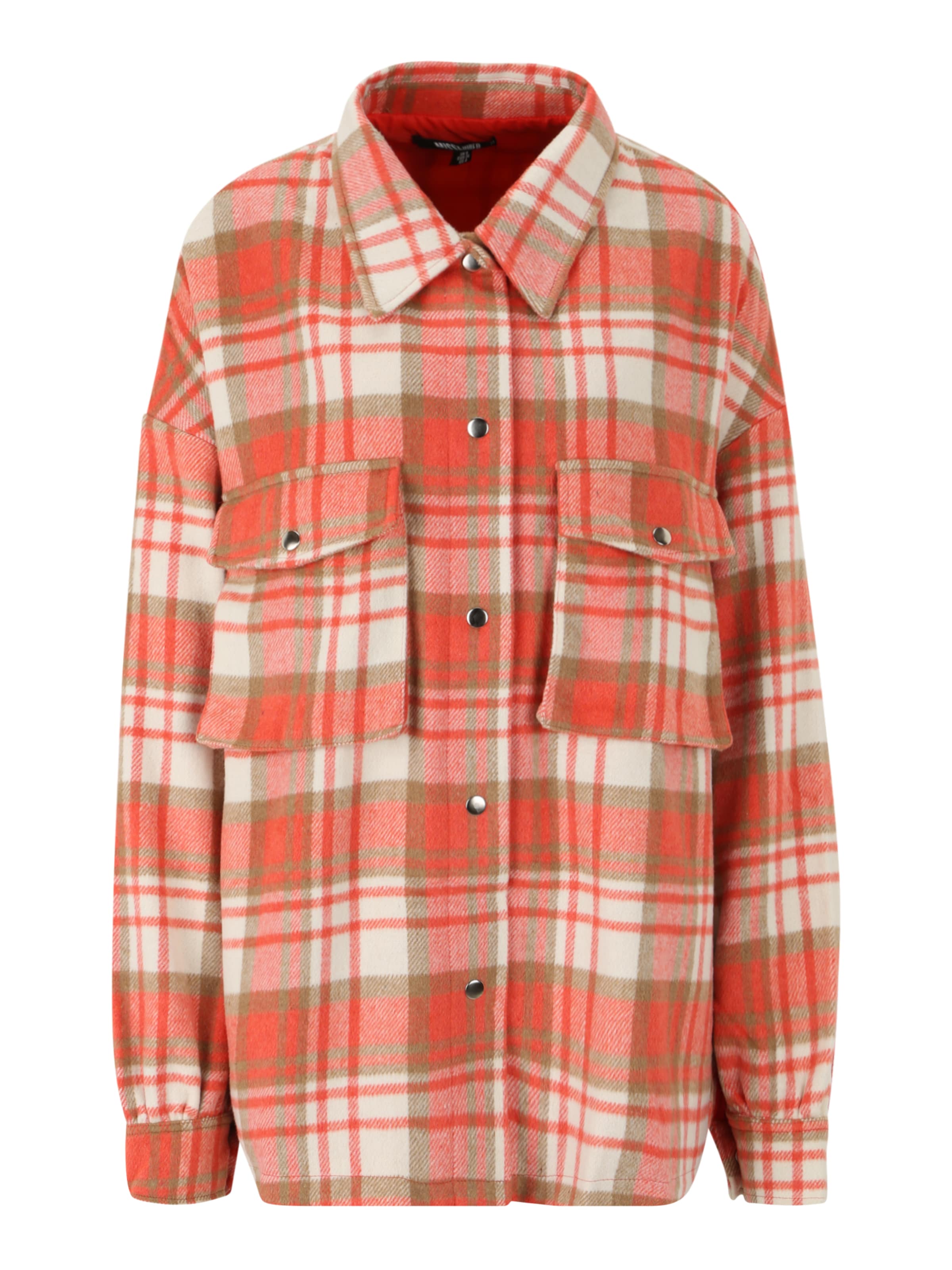 Veste mi-saison Missguided en orange : devant